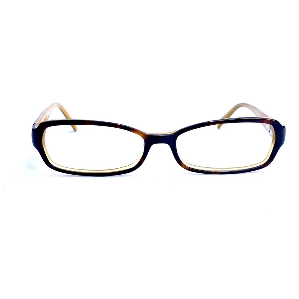 New Kate Spade Brown Rectangular Eyeglasses Yellow Interior Layla 0EE2 52 15 135